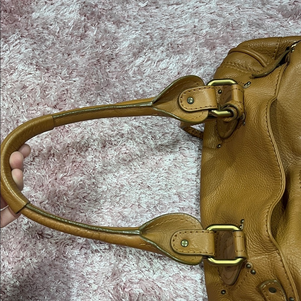 Chloe Paddington Lock Tan Leather Handbag - Picture 11 of 11